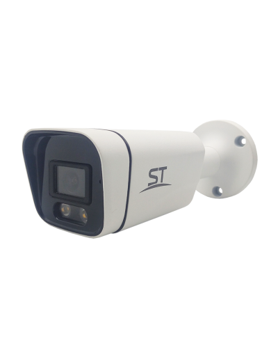 ST-S3523 FULLCOLOR CITY (2.8) (белый). Видеокамера IP цилиндрическая. Space Technology в Абакане