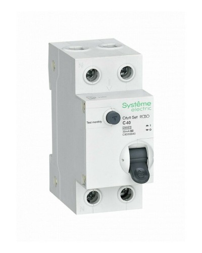 City9 Set 1P+N С 40А 4.5kA 30мА A 230В (C9D55640). Автоматический выключатель дифференциального тока. Systeme Electric в Абакане