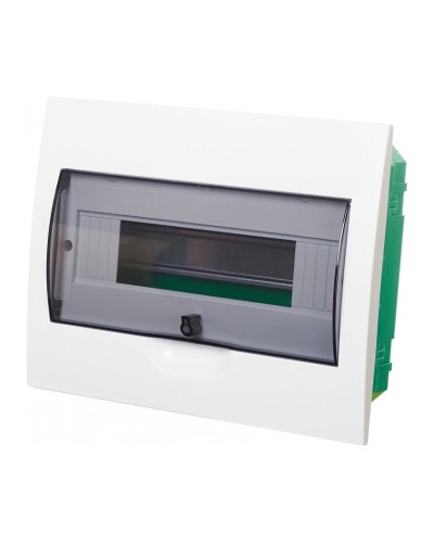 City9 Box 12 модулей встраиваемый с прозрачной дверцей (EZ9E112S2FRU). Щиток модульный. Systeme Electric в Абакане