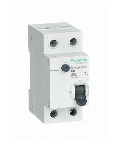 City9 Set 1P+N С 10А 4.5kA 30мА A 230В (C9D55610). Автоматический выключатель дифференциального тока. Systeme Electric в Абакане