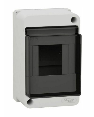 City9 Box 4 модуля навесной с прозрачной дверцей (EZ9EAB104). Щиток модульный. Systeme Electric в Абакане