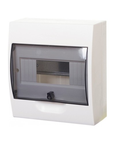 City9 Box 8 модулей навесной с прозрачной дверцей (EZ9E108S2SRU). Щиток модульный. Systeme Electric в Абакане
