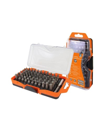 Набор бит №4, 66 бит: SL, PH, PZ, HEX, TORX, SQ,  удлинитель, сталь CR-V «Алмаз» TDM (SQ1019-0104): Набор бит в Абакане