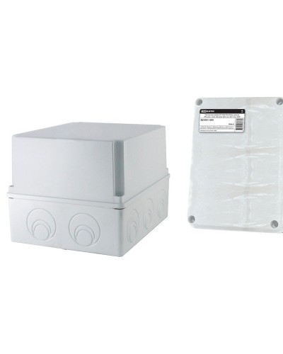Коробка ОП 240х195х165мм, крышка, IP55, кабельные вводы d28-3шт, d37-2шт (SQ1401-1274). Распаячная коробка. TDM ЕLECTRIC в Абакане