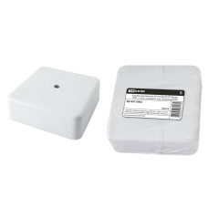 Коробка КР 50х50х20 ОП белая, IP40, с клеммной колодкой (SQ1401-0902). Распаячная коробка. TDM ЕLECTRIC