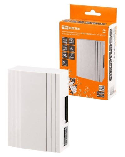 ЗПС-10/2-ЭМ, эл.мех - Ding-Dong, без кнопки, AC 230V (SQ1901-0046). Звонок проводной. TDM ЕLECTRIC в Абакане