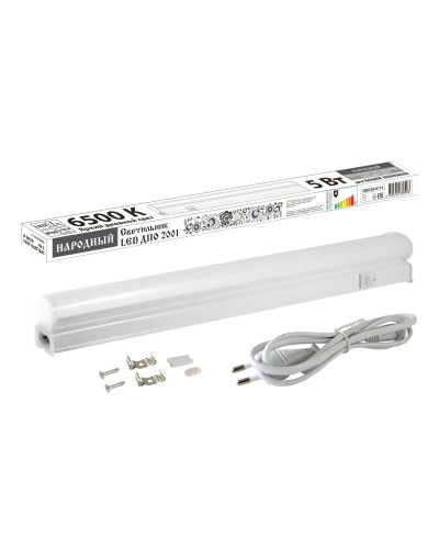 ДПО 2001 5 Вт, 6500К, IP40 (SQ0329-0112). Светильник LED. TDM ЕLECTRIC в Абакане