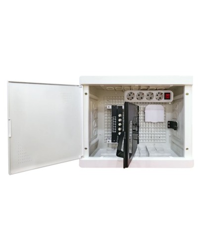 БМ-ВП-01, 420х320х150, ТВх4, ТФх5, 2 сетевых модуля, колодка питания (SQ0915-0201). Бокс мультимедийный. TDM ЕLECTRIC в Абакане