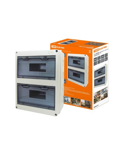 ЩРН-П-24 модулей навесной пластик IP65 (SQ0908-0006). Бокс. TDM ЕLECTRIC в Абакане