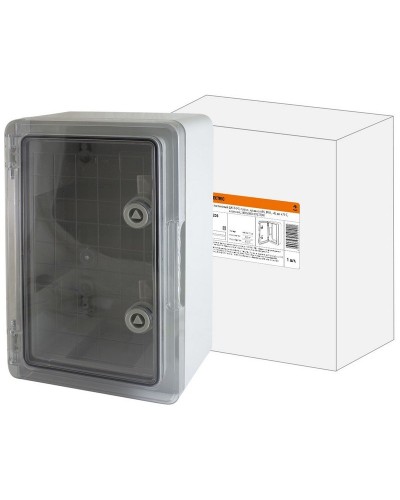 ЩМП-0-4, прозрачная крышка ABS, IP65, 400x300x220. Бокс пластиковый антивандальный. TDM ЕLECTRIC в Абакане