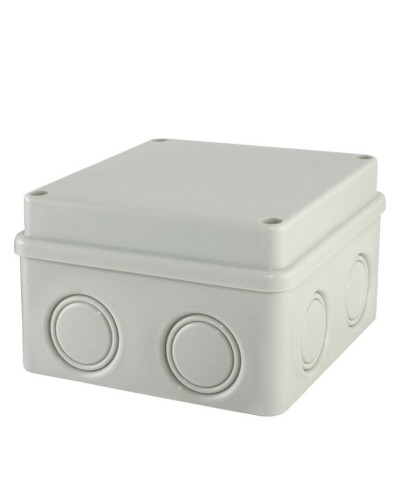 Коробка ОП 110х110х70мм, крышка на винтах, IP55, 8вх., без гермовводов (SQ1401-0814). Распаячная коробка. TDM ЕLECTRIC в Абакане