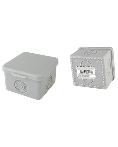 Коробка ОП 65х65х50мм, крышка, IP54, 4вх., без гермовводов (SQ1401-0821). Распаячная коробка. TDM ЕLECTRIC в Абакане