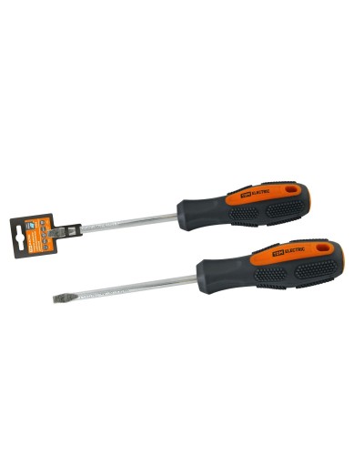 Отвертка шлицевая двухкомпонентная CR-V, тип SL5.0x150 "Алмаз" TDM (SQ1006-1007): Отвертка шлицевая двухкомпонентная в Абакане