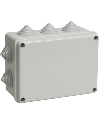 Коробка ОП 150х110х70мм, крышка, IP44, 10 гермовводов (SQ1401-1241). Распаячная коробка. TDM ЕLECTRIC в Абакане
