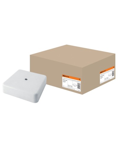 Коробка КР 100х100х29 ОП белая, IP40 (SQ1401-0207). Распаячная коробка. TDM ЕLECTRIC в Абакане