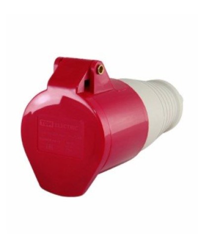 Розетка 214 переносная 3Р+РЕ 16А 380В IP44 (SQ0603-0011). Розетка. TDM ЕLECTRIC в Абакане
