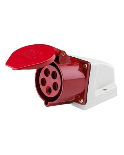 Розетка 125 стационарная 3Р+РЕ+N 32А 380В IP44 (SQ0602-0006). Розетка. TDM ЕLECTRIC в Абакане