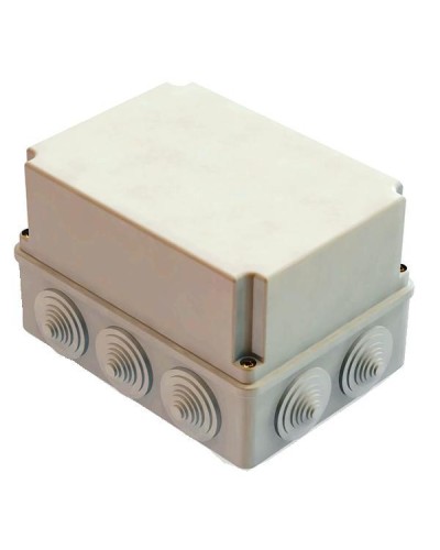 Коробка ОП 190х140х120мм, крышка, IP44, 10 гермовводов (SQ1401-1245). Распаячная коробка. TDM ЕLECTRIC в Абакане