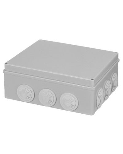 Распаячная коробка ОП 240х190х90мм, крышка, IP55, 12 гермовводов TDM (SQ1401-1143). Распаячная коробка ОП. TDM ЕLECTRIC в Абакане