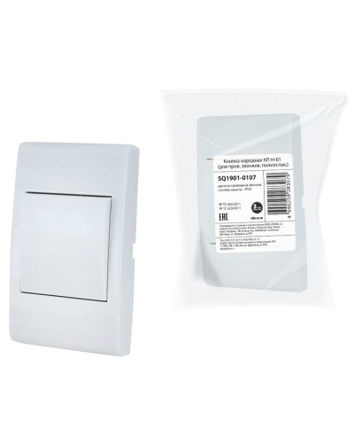 КП-Н-01 (SQ1901-0107). Кнопка для проводных звонков. TDM ЕLECTRIC в Абакане