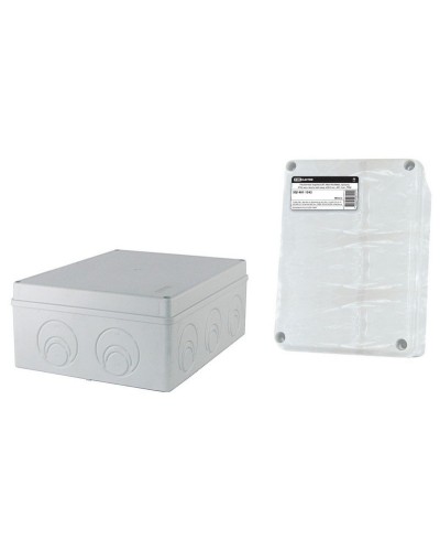 Коробка ОП 240х195х90мм, крышка, IP55, кабельные вводы d28-3шт, d37-2шт (SQ1401-1272). Распаячная коробка. TDM ЕLECTRIC в Абакане