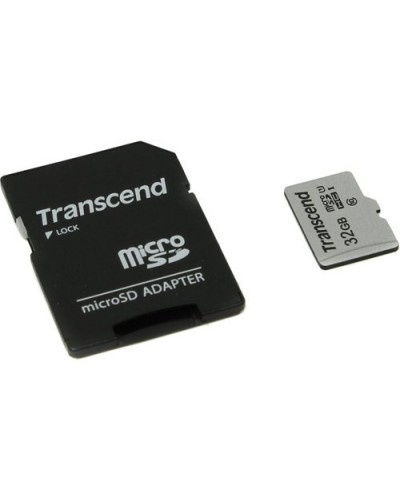 TS32GUSD300S-A. Карта памяти microSDXC, 32 ГБ, Class 10. TRANSCEND в Абакане