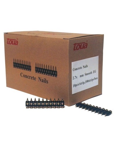 Гвоздь 2.7x25 smooth EG (1000 шт./уп.) (2725smoothEG). Гвозди универсальные. Toua в Абакане