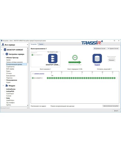 TRASSIR NetSync. Программное обеспечение для IP систем видеонаблюдения. Trassir в Абакане