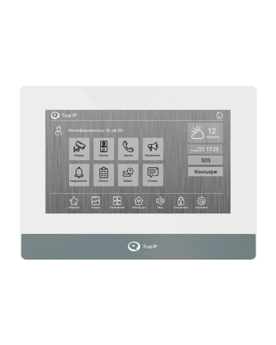TI-4107AW. Монитор IP-видеодомофона цветной. True-IP в Абакане