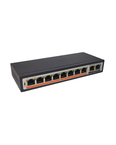 TI-208P. Коммутатор с питанием по PoE. True-IP в Абакане
