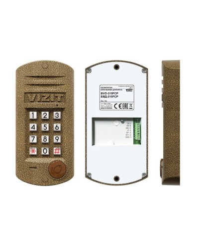 БВД-315FCP. Блок вызова домофона. VIZIT в Абакане