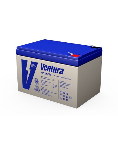 Ventura HR 1251W. Аккумулятор герметичный свинцово-кислотный. Ventura в Абакане