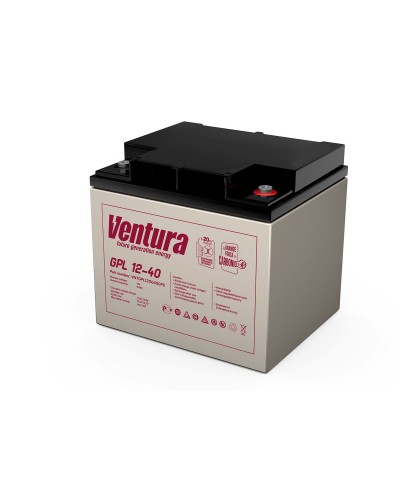 Ventura GPL 12-40. Аккумулятор герметичный свинцово-кислотный. Ventura в Абакане