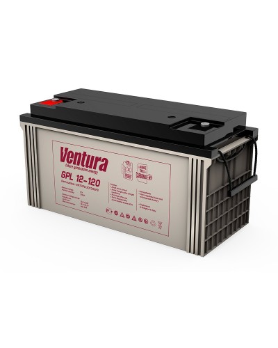 Ventura GPL 12-120. Аккумулятор герметичный свинцово-кислотный. Ventura в Абакане