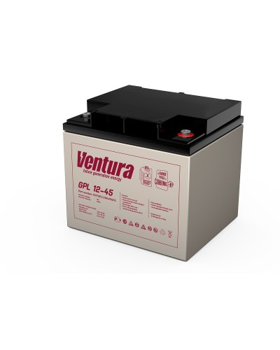 Ventura GPL 12-45. Аккумулятор герметичный свинцово-кислотный. Ventura в Абакане