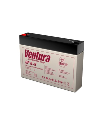 Ventura GP 6-9. Аккумулятор герметичный свинцово-кислотный. Ventura в Абакане
