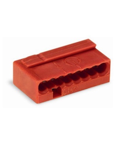 WAGO 243-808 Клемма MICRO 8-проводная красная. Клемма для распределительных коробок. WAGO в Абакане