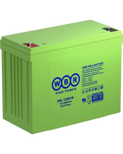 WBR HRL12540W. Аккумулятор герметичный свинцово-кислотный. WBR в Абакане