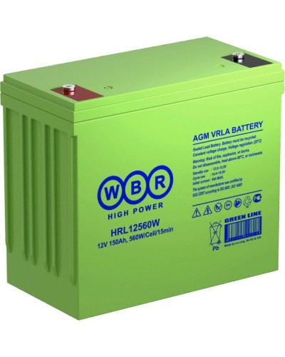 WBR HRL12560W. Аккумулятор герметичный свинцово-кислотный. WBR в Абакане