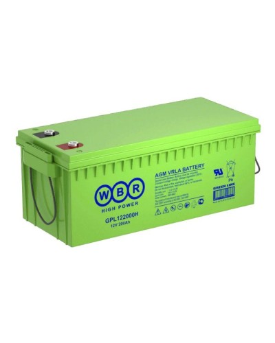 WBR GPL122000H. Аккумулятор герметичный свинцово-кислотный. WBR в Абакане