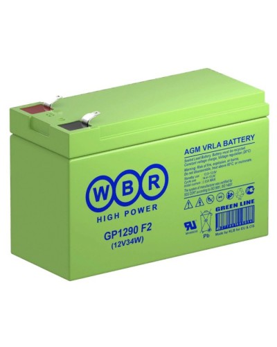 WBR GP1290 F2. Аккумулятор герметичный свинцово-кислотный. WBR в Абакане