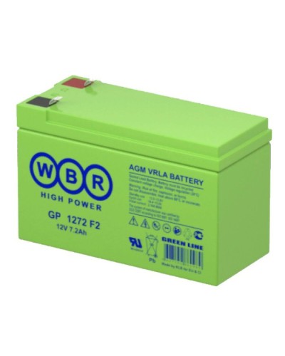 WBR GP1272 F2 (12V28W). Аккумулятор герметичный свинцово-кислотный. WBR в Абакане