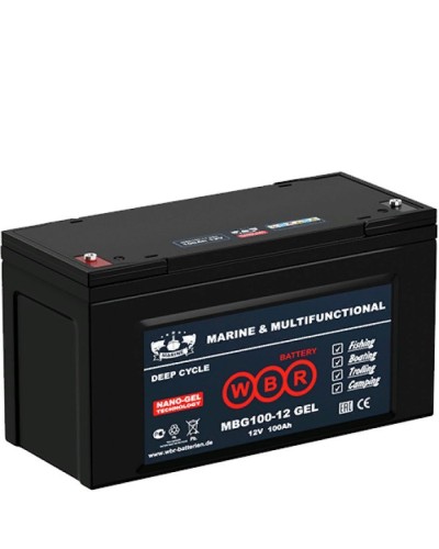 WBR MBG100-12. Аккумулятор герметичный свинцово-кислотный. WBR в Абакане