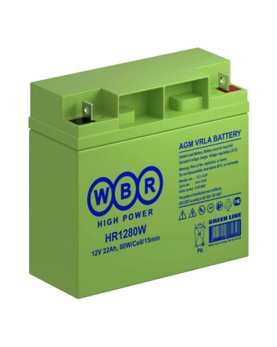 WBR HR1280W. Аккумулятор герметичный свинцово-кислотный. WBR в Абакане
