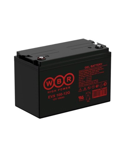 WBR EVX100-12G. Аккумулятор герметичный свинцово-кислотный. WBR в Абакане