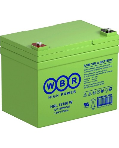WBR HRL12150W. Аккумулятор герметичный свинцово-кислотный. WBR в Абакане