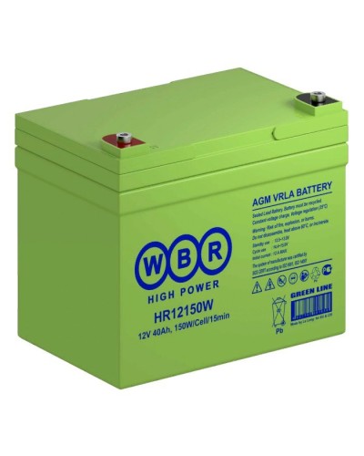 WBR HR12150W. Аккумулятор герметичный свинцово-кислотный. WBR в Абакане