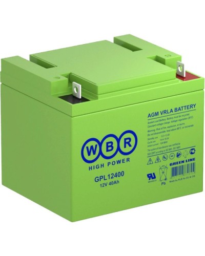 WBR GPL12400. Аккумулятор герметичный свинцово-кислотный. WBR в Абакане