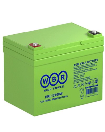 WBR HRL12400W. Аккумулятор герметичный свинцово-кислотный. WBR в Абакане