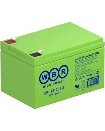 WBR GPL12120 F2. Аккумулятор герметичный свинцово-кислотный. WBR в Абакане